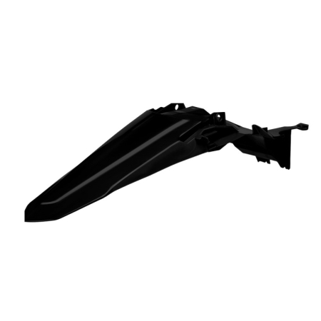 Piese moto - Rear Fender POLISPORT 8687300006 Negru