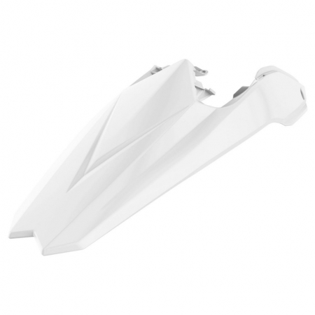 Piese moto - Rear fender + side panels POLISPORT 8556000001 Alb