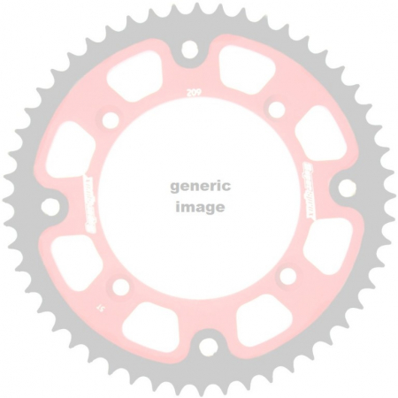 Piese moto - Rear sprocket SUPERSPROX STEALTH RST-209:55-RED Rosu 55T, 420
