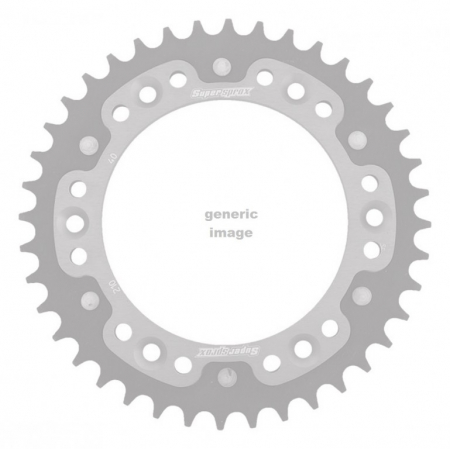 Piese moto - Rear sprocket SUPERSPROX STEALTH RST-210:40-BLK Negru 40T, 520