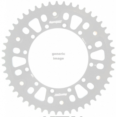 Piese moto - Rear sprocket SUPERSPROX STEALTH RST-460:39-SLV argintiu 39T, 520