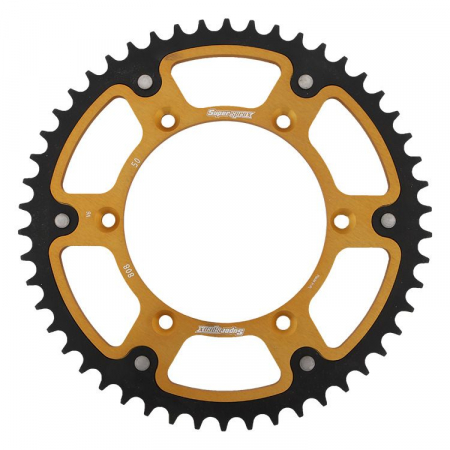 Piese moto - Rear sprocket SUPERSPROX STEALTH RST-808:50-GLD auriu 50T, 520