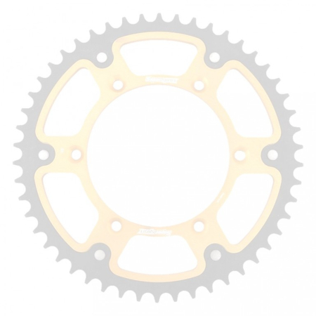 Piese moto - Rear sprocket SUPERSPROX STEALTH RST-865:46-GLD auriu 46T, 530
