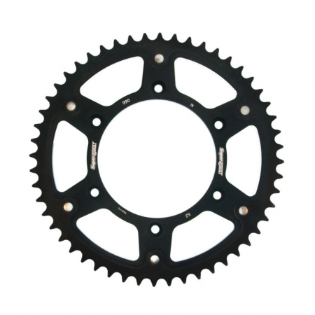 Piese moto - Rear sprocket SUPERSPROX STEALTH RST-990:52-BLK Negru 52T, 520