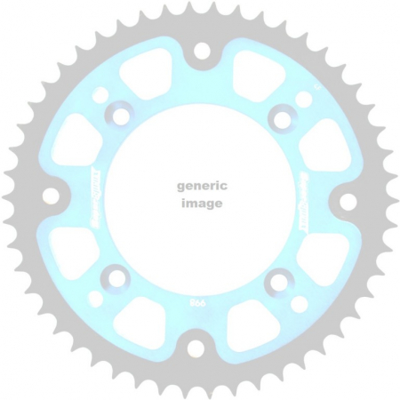 Piese moto - Rear sprocket SUPERSPROX STEALTH RST-998:44-BLU Albastru 44T, 428