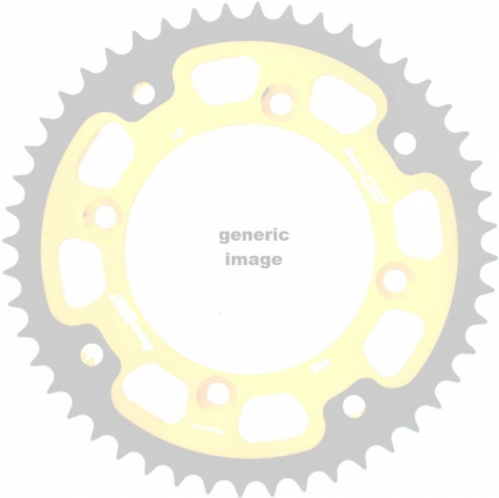 Piese moto - Rear sprocket SUPERSPROX STEALTH RST-998:46-GLD auriu 46T, 428