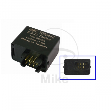 Piese moto - Releu de semnalizare JMP LED 12V 7 poli