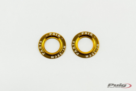 Piese moto - Rings for axle sliders PUIG PHB19 20271O aluminium auriu