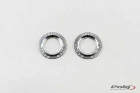 Piese moto - Rings for axle sliders PUIG PHB19 20271P aluminium argintiu