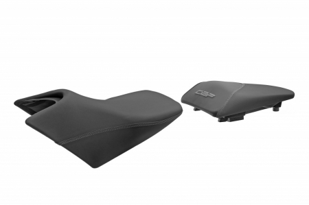 Piese moto - Sa confort SHAD SHH0C111C negru/gri, cusaturi gri, fara logo