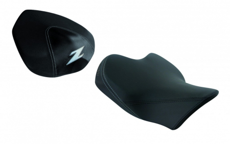 Piese moto - Sa confort SHAD SHK0Z1000C negru, cusaturi gri inchis