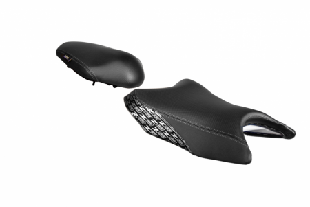 Piese moto - Sa confort SHAD SHK0Z8300CH incalzita negru, cusaturi gri inchis