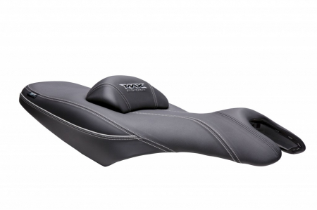 Piese moto - Sa confort SHAD SHY0T5320 negru, cusaturi albe