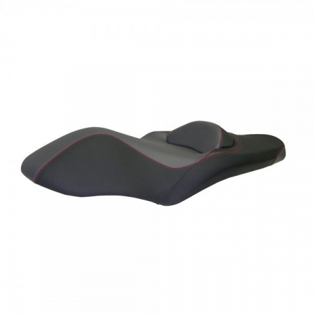 Piese moto - Sa confort SHAD SHY0X2010 negru, cusaturi rosii