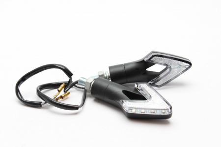 Piese moto - Semnale LED (2 buc) MOTION STUFF ARROW Negru