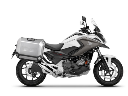 Piese moto - Set complet de 47L /47L cutii laterale de aluminiu SHAD TERRA, incluzand kit montaj SHAD HONDA NC 750 X
