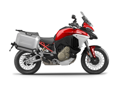 Piese moto - Set complet de cutii laterale de aluminiu, SHAD TERRA, 36L / 47L, incluzand kit de montaj SHAD Ducati Multistrada 1200 V4
