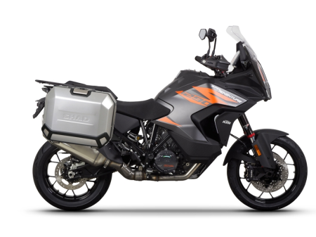 Kituri de prindere - Set complet de cutii laterale de aluminiu, SHAD TERRA, 36L / 47L, incluzand kit de montaj SHAD KTM Super Adventure 1290 (R, S)