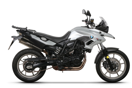 Set complet de genti laterale adventure SHAD TERRA TR40 si topcase din aluminiu SHAD TERRA TR55 PURE BLACK, incluzand kitul de montaj SHAD BMW F650GS/F700GS/F800GS [6]