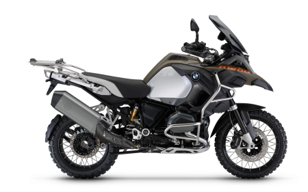 Set complet de genti laterale adventure SHAD TERRA TR40 si topcase din aluminiu SHAD TERRA TR55 PURE BLACK, incluzand kitul de montaj SHAD BMW R1250GS ADVENTURE [6]