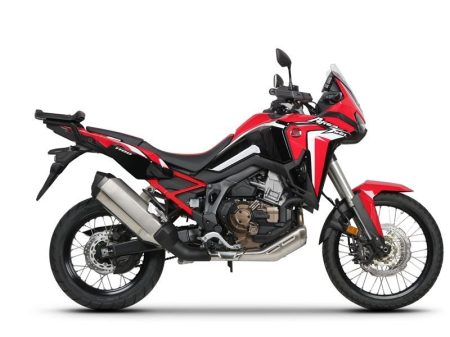 Set complet de genti laterale adventure SHAD TERRA TR40 si topcase din aluminiu SHAD TERRA TR55 PURE BLACK, incluzand kitul de montaj SHAD HONDA CRF 1100 L AFRICA TWIN [6]