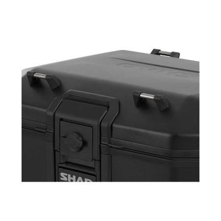 Set complet de genti laterale adventure SHAD TERRA TR40 si topcase din aluminiu SHAD TERRA TR55 PURE BLACK, incluzand kitul de montaj SHAD TRIUMPH TIGER 800 [2]