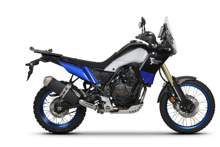 Set complet de genti laterale adventure SHAD TERRA TR40 si topcase din aluminiu SHAD TERRA TR55 PURE BLACK, incluzand kitul de montaj SHAD YAMAHA TENERE 700 [6]