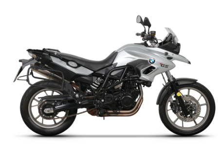 Set complet de genti laterale adventure SHAD TERRA TR40 si topcase din aluminiu SHAD TERRA TR55 PURE BLACK, incluzand kitul de montaj SHAD BMW F650GS/F700GS/F800GS [7]