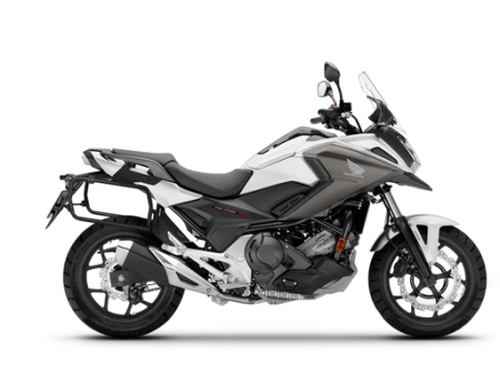 Set complet de genti laterale adventure SHAD TERRA TR40 si topcase din aluminiu SHAD TERRA TR55 PURE BLACK, incluzand kitul de montaj SHAD HONDA NC 750X [7]