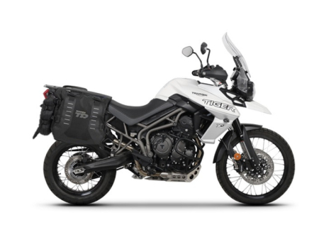 Piese moto - Set de genti laterale adventure SHAD TERRA TR40, incluzand kitul de montaj SHAD TRIUMPH TIGER 800
