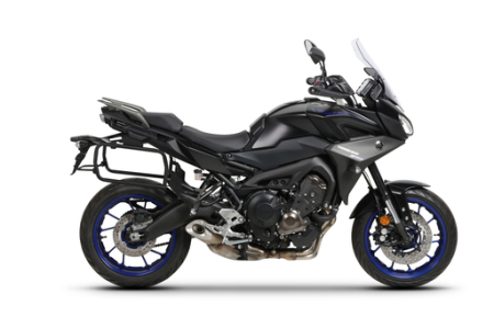 Set complet de genti laterale adventure SHAD TERRA TR40 si topcase din aluminiu SHAD TERRA TR55 PURE BLACK, incluzand kitul de montaj SHAD YAMAHA TRACER 900/GT [7]
