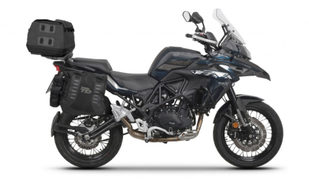 Piese moto - Set of SHAD TERRA TR40 adventure saddlebags and SHAD TERRA rear bag TR50, including mounting kit SHAD BENELLI TRK 502X