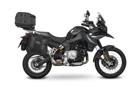 Piese moto - Set of SHAD TERRA TR40 adventure saddlebags and SHAD TERRA rear bag TR50, including mounting kit SHAD BMW F750GS/F850GS/ADVENTURE