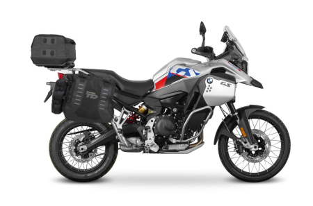 Piese moto - Set of SHAD TERRA TR40 adventure saddlebags and SHAD TERRA rear bag TR50, including mounting kit SHAD BMW F750GS/F850GS/ADVENTURE
