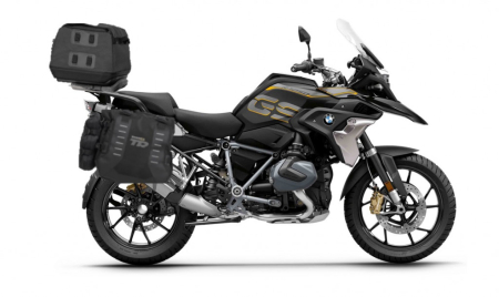 Piese moto - Set of SHAD TERRA TR40 adventure saddlebags and SHAD TERRA rear bag TR50, including mounting kit SHAD BMW R1200/R1250GS ADVENTURE