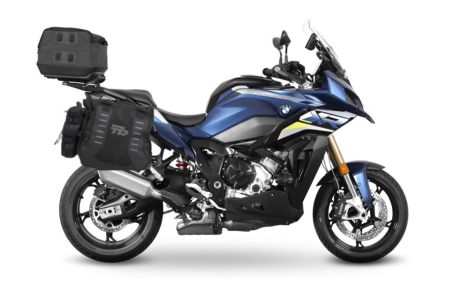 Piese moto - Set of SHAD TERRA TR40 adventure saddlebags and SHAD TERRA rear bag TR50, including mounting kit SHAD BMW S1000XR