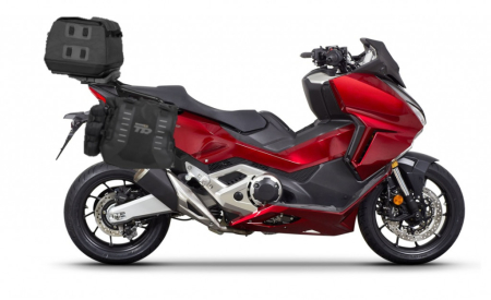 Piese moto - Set of SHAD TERRA TR40 adventure saddlebags and SHAD TERRA rear bag TR50, including mounting kit SHAD HONDA X-ADV 750