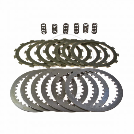 Piese moto - Set placi de frictiune ambreiaj EBC SRK011 Aramid