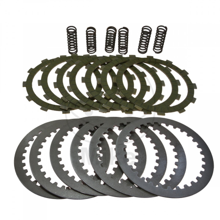 Piese moto - Set placi de frictiune ambreiaj EBC SRK043 Aramid