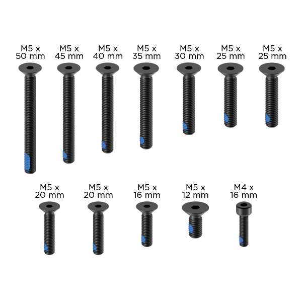 Set suruburi de schimb Quad Lock<sup>&reg;</sup> Replacement Screw Set [1]