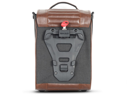 Side bag SHAD CAFE RACER SR38 X0SR38 10l Brown [1]