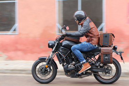 Side bag SHAD CAFE RACER SR38 X0SR3821 10l Negru [6]