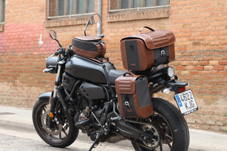 Side bag SHAD CAFE RACER SR38 X0SR3821 10l Negru [8]