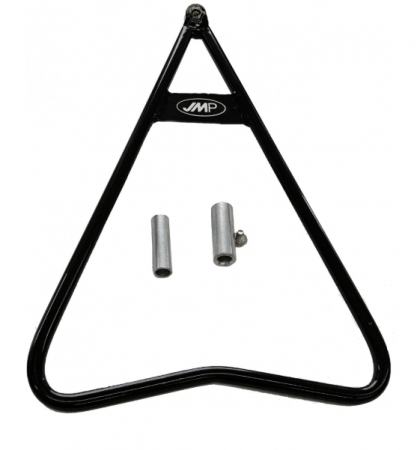 Piese moto - Side stand triangle JMP complete with three fittings Negru