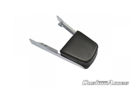 Piese moto - Sissybar plane CUSTOMACCES CONFORT RQC001J stainless steel