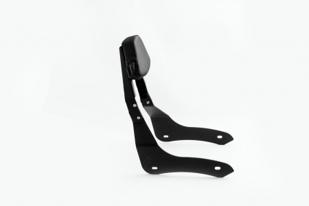 Piese moto - Sissybar plane CUSTOMACCES NON DETACHABLE RQ0045N Negru
