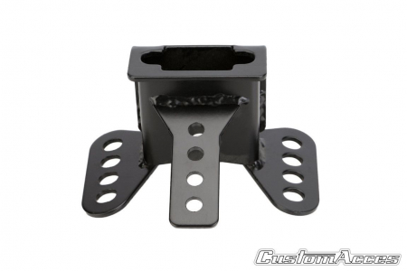 Piese moto - Sissybar plane CUSTOMACCES SOLO TOURING RQP001N Negru