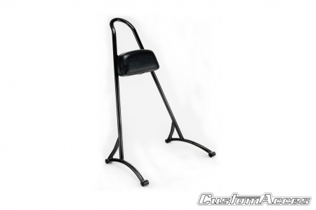 Piese moto - Sissybar plane CUSTOMACCES WILD RQW001N Negru