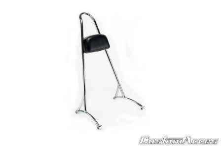 Piese moto - Sissybar plane CUSTOMACCES WILD RQW002J stainless steel