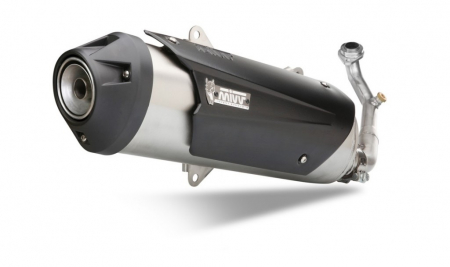 Piese moto - Sistem de evacuare complet 1x1 MIVV C.PG.0018.B otel inoxidabil